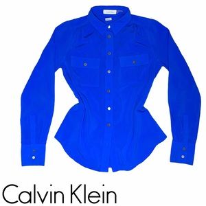 CK Button-Up Blouse in